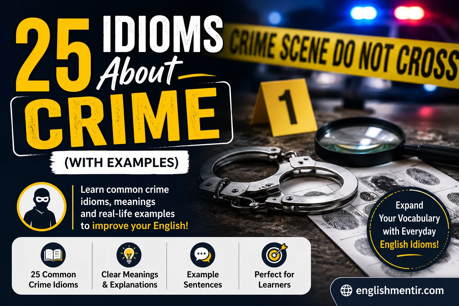 Idioms About Crime