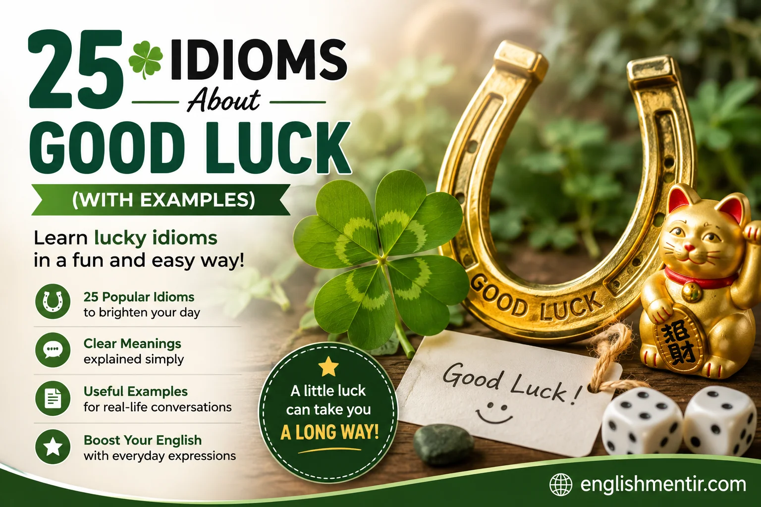 Idioms About Good Luck