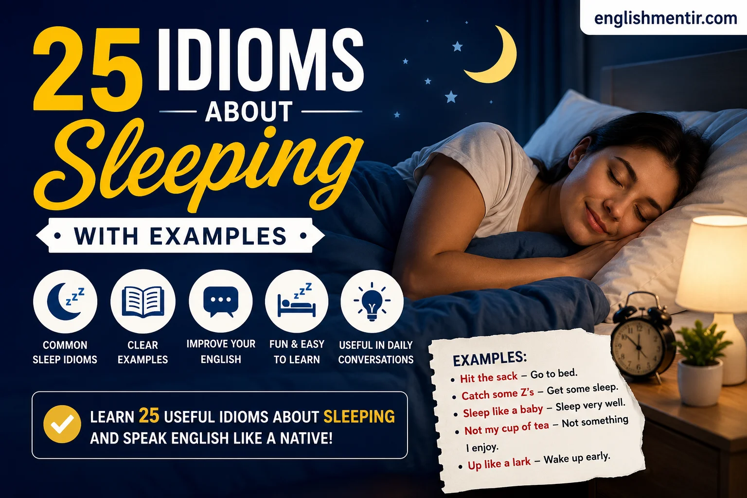 Idioms About Sleeping