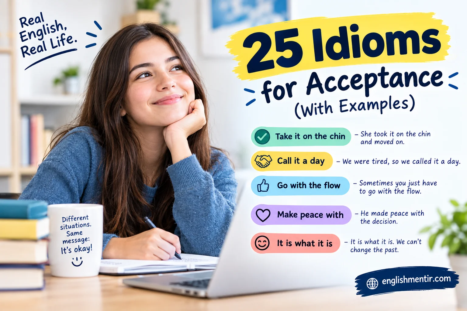 Idioms for Acceptance