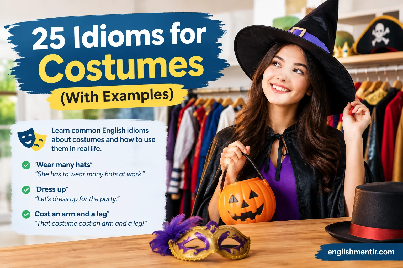 Idioms for Costumes