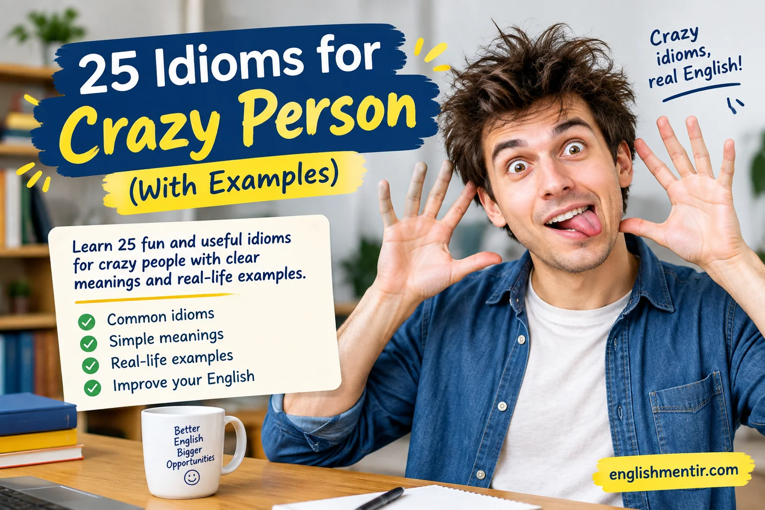 Idioms for Crazy Person