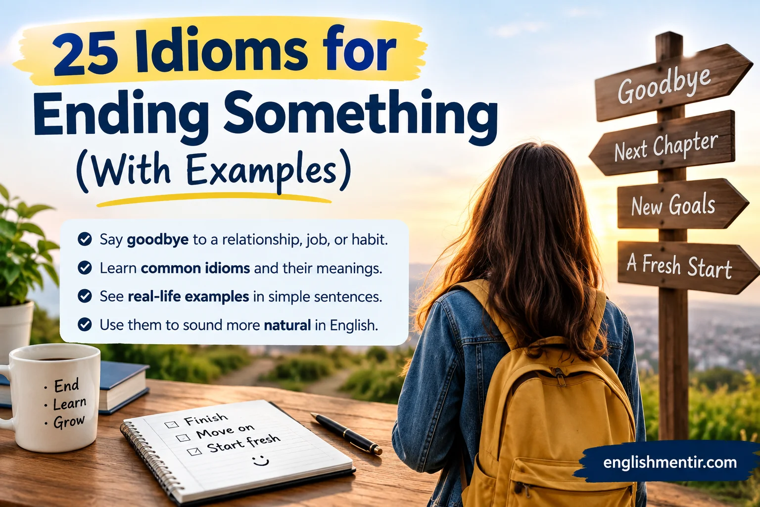 Idioms for Ending Something