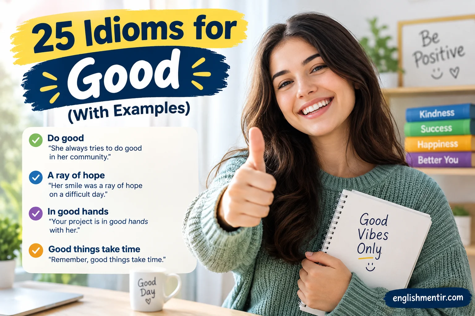 Idioms for Good