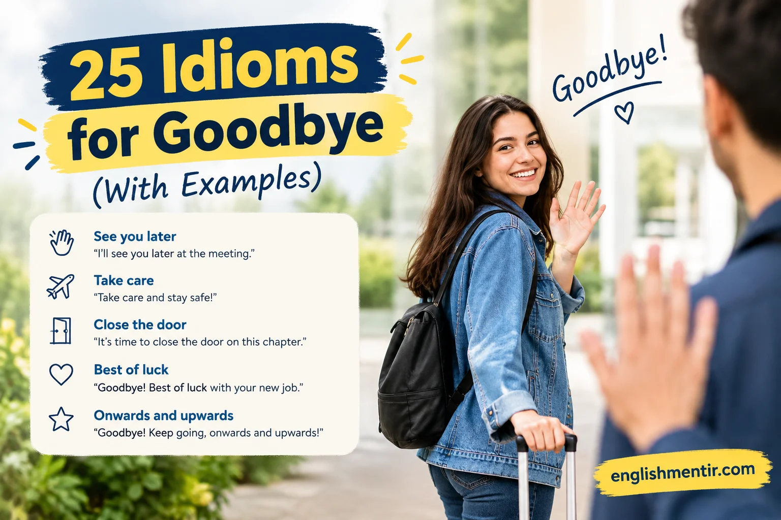 Idioms for Goodbye