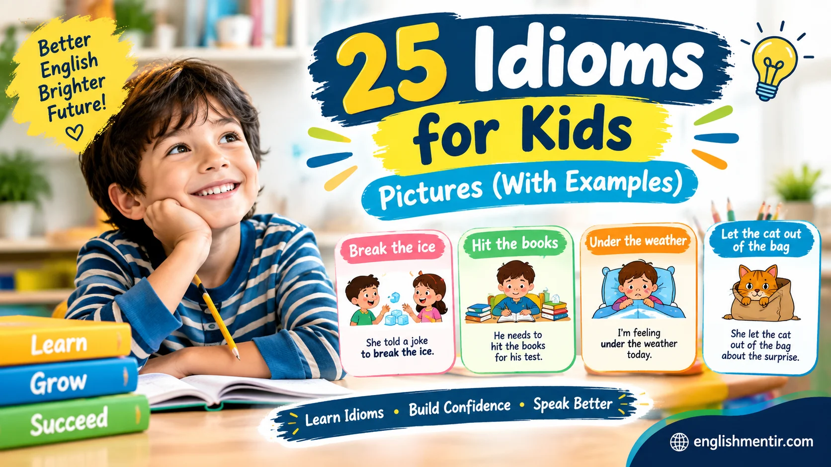 Idioms for Kids Pictures