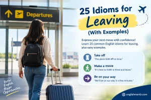 Idioms for Leaving