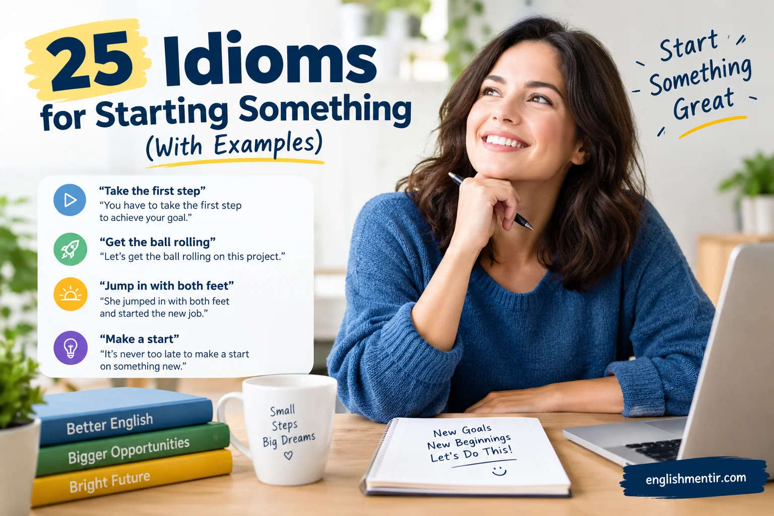 Idioms for Starting Something