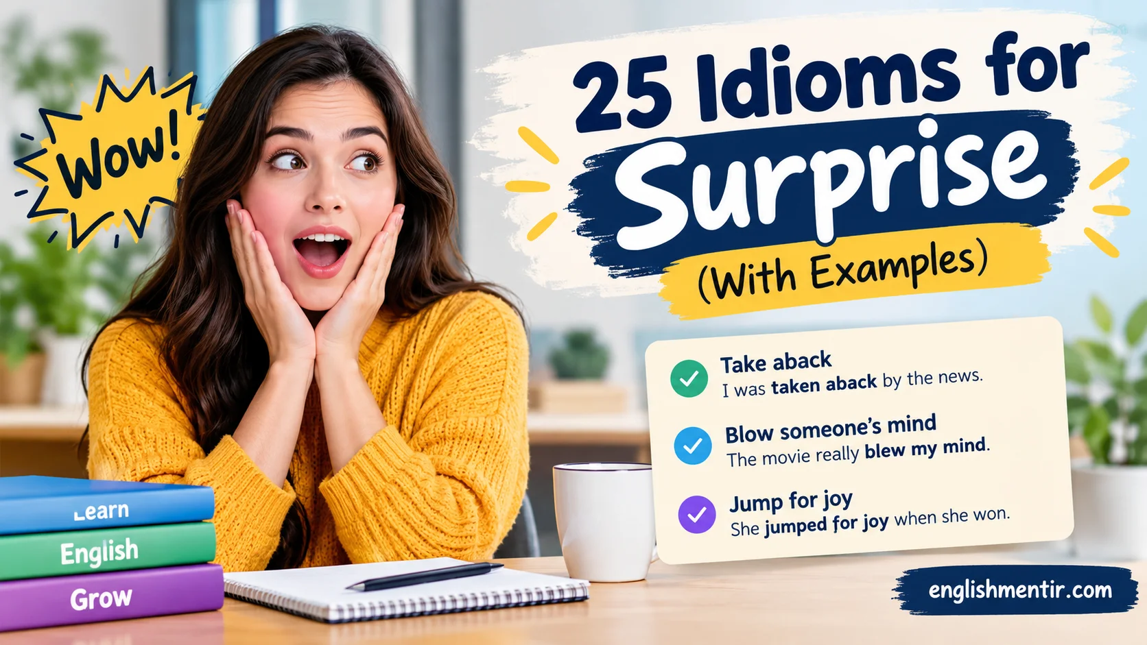 Idioms for Surprise