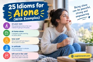 Idioms for Alone