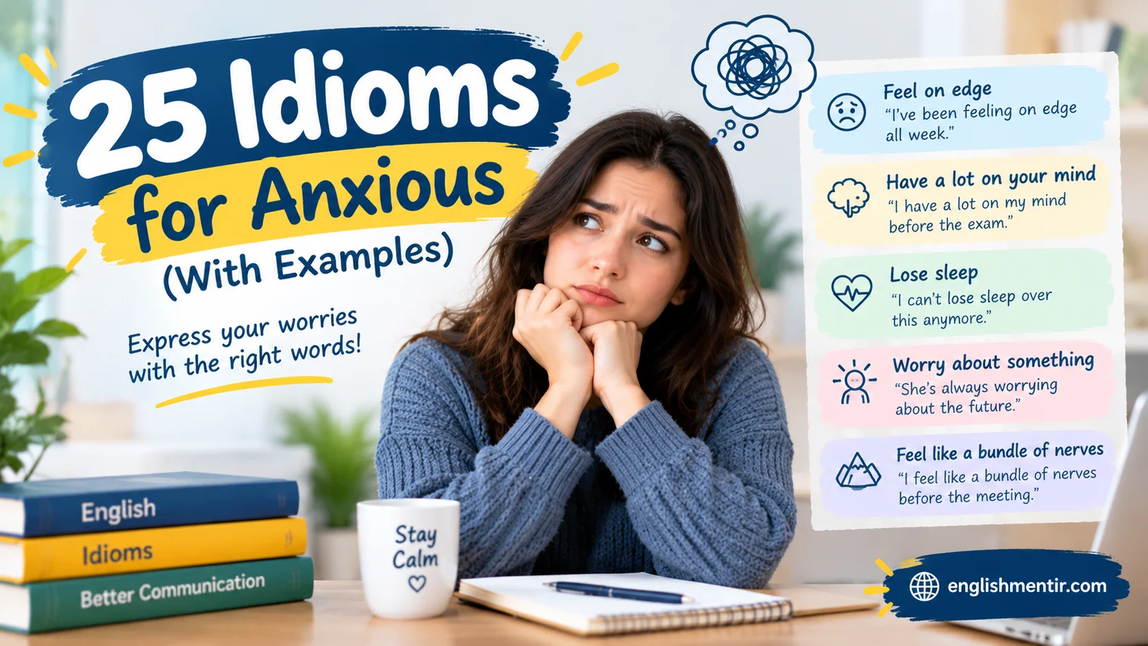 Idioms for Anxious