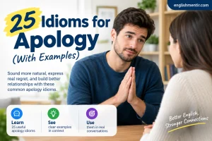 Idioms for Apology