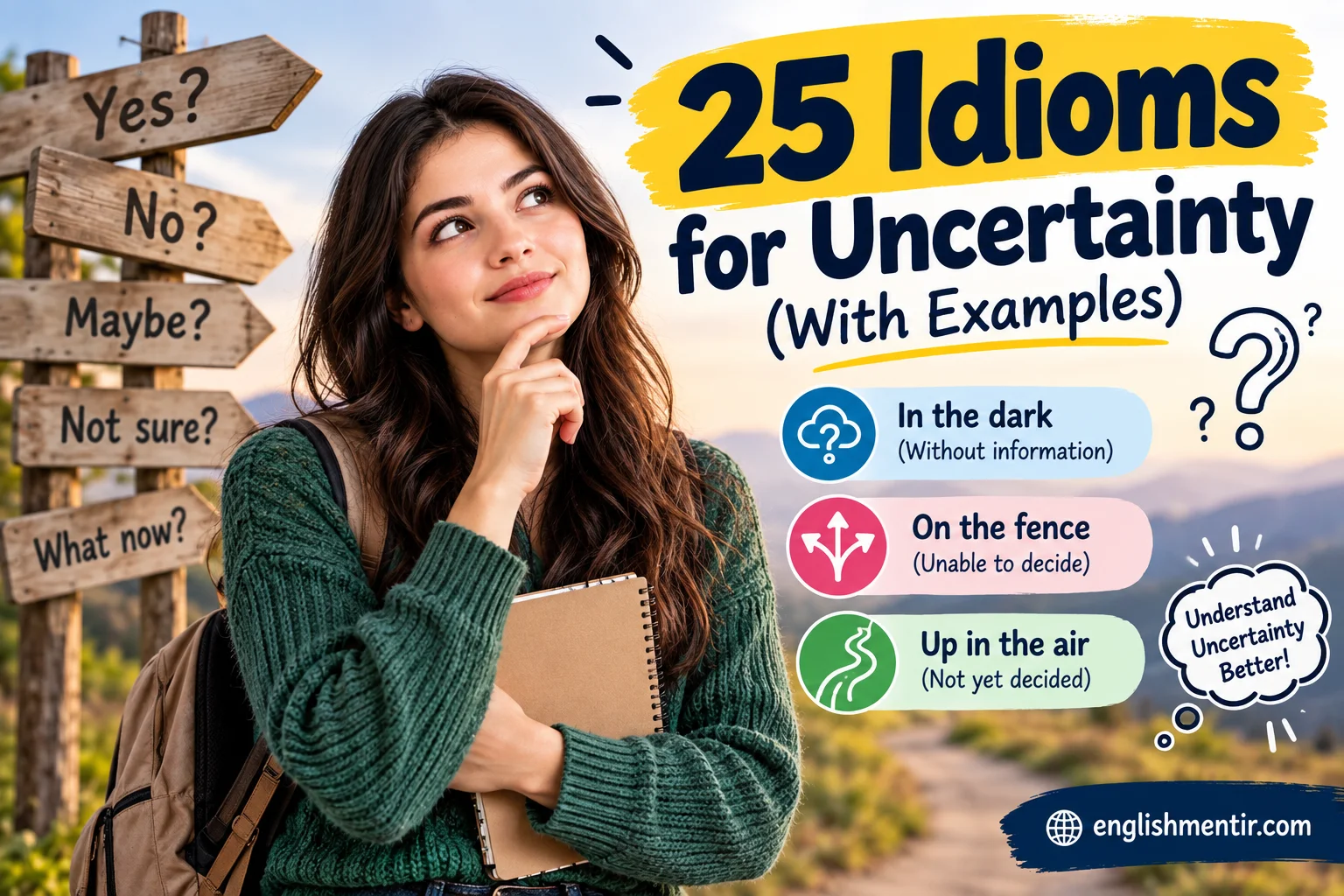 Idioms for Uncertainty
