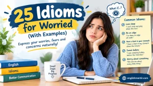 Idioms for Worried